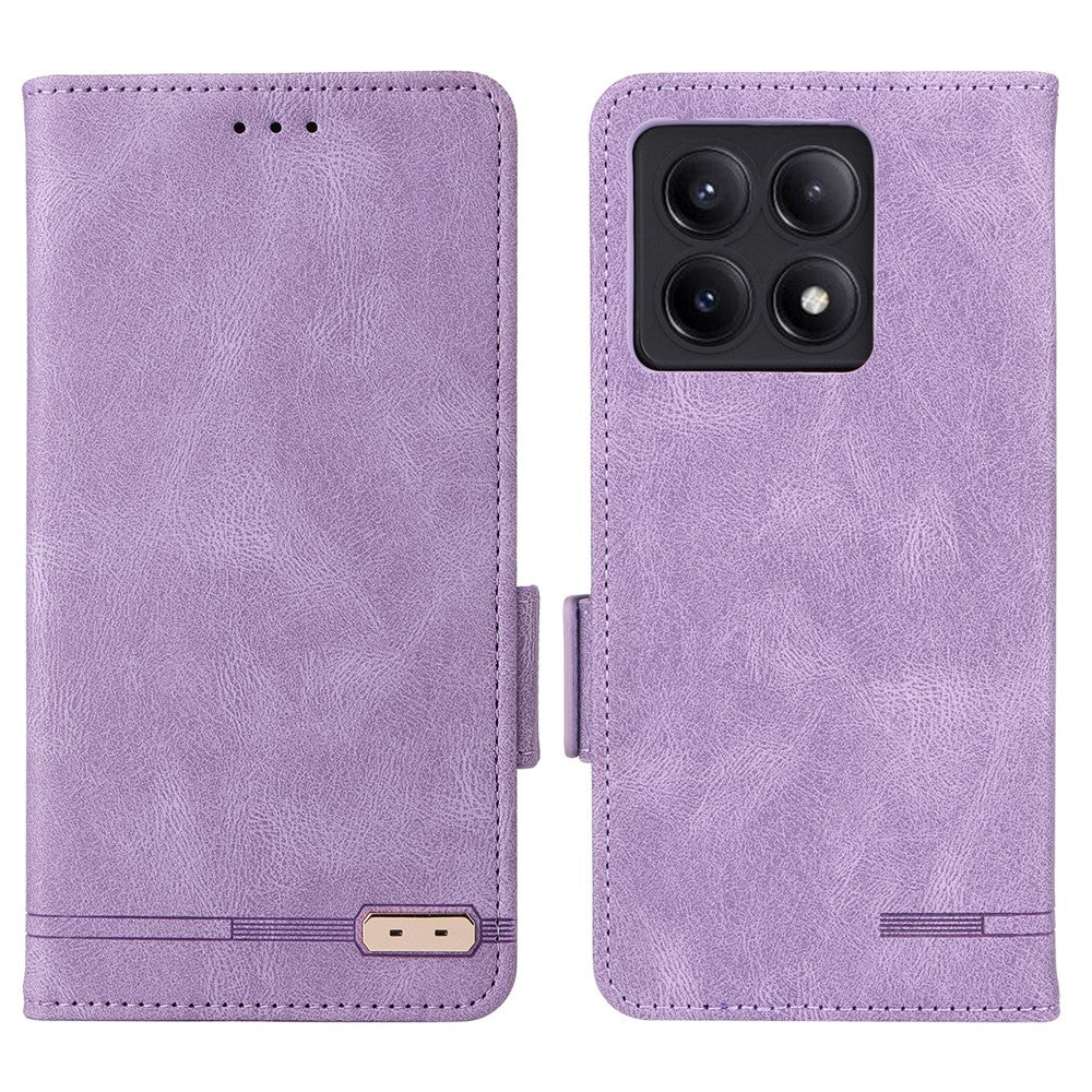 For Xiaomi Redmi K70E 5G / Poco X6 Pro 5G Leather Case Wallet Flip Phone Cover
