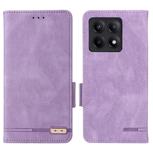 For Xiaomi Redmi K70E 5G / Poco X6 Pro 5G Leather Case Wallet Flip Phone Cover