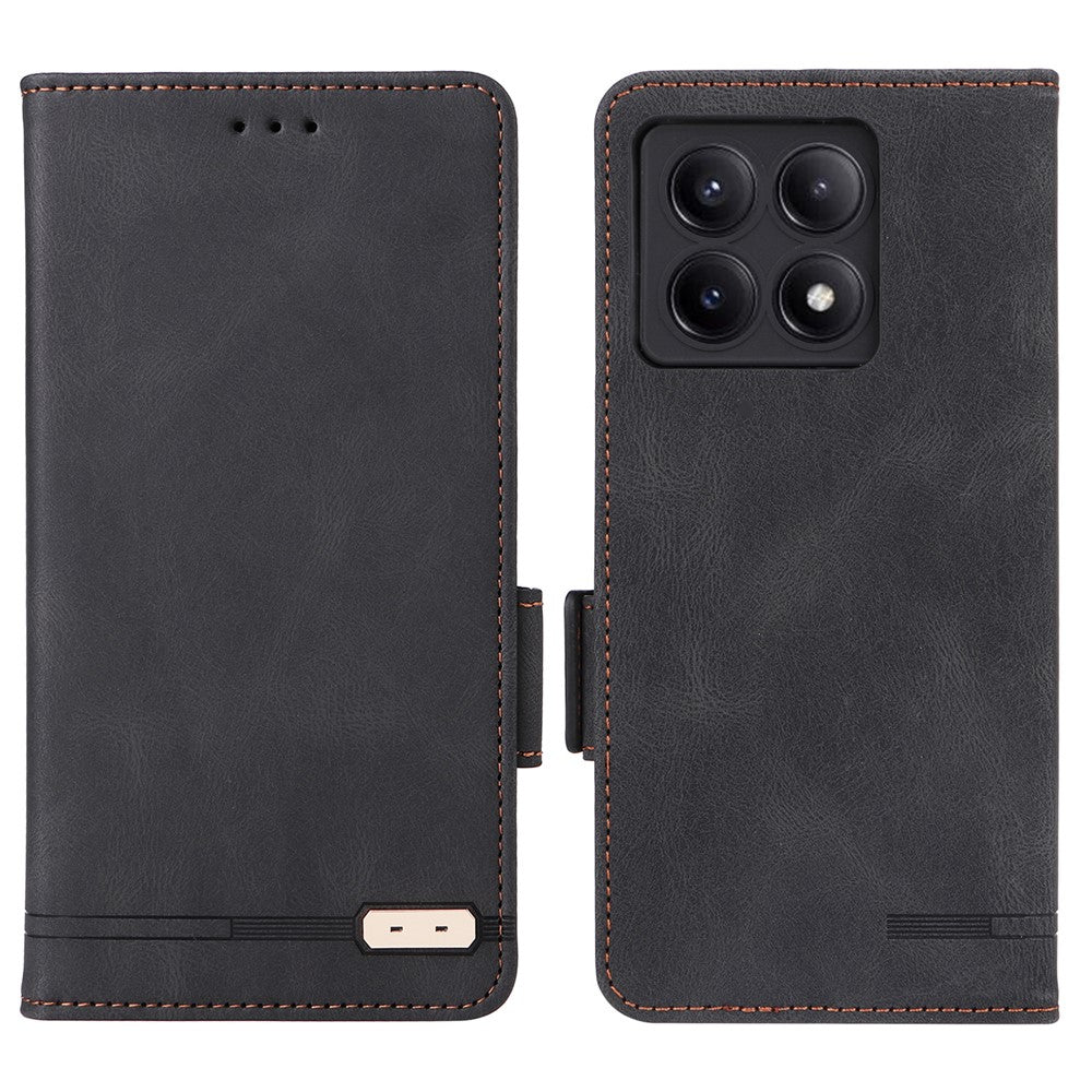 For Xiaomi Redmi K70E 5G / Poco X6 Pro 5G Leather Case Wallet Flip Phone Cover