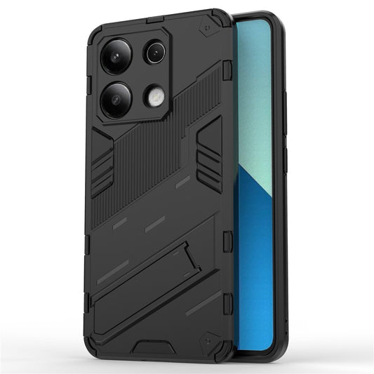Xiaomi Redmi Note 13 4G Handyhülle – mit Ständer, PC + TPU, sturzsichere Rückseite