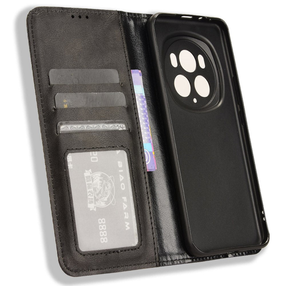 Honor Magic6 Pro 5G Wallet-Handyhülle – Mit magnetischem Mosaikrand & Brieftaschenfunktion