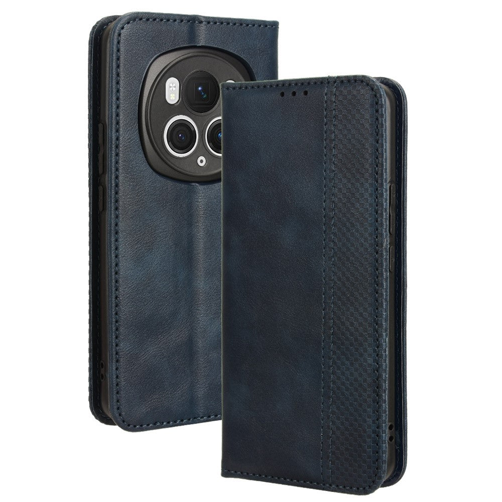 Honor Magic6 Pro 5G Wallet-Handyhülle – Mit magnetischem Mosaikrand & Brieftaschenfunktion