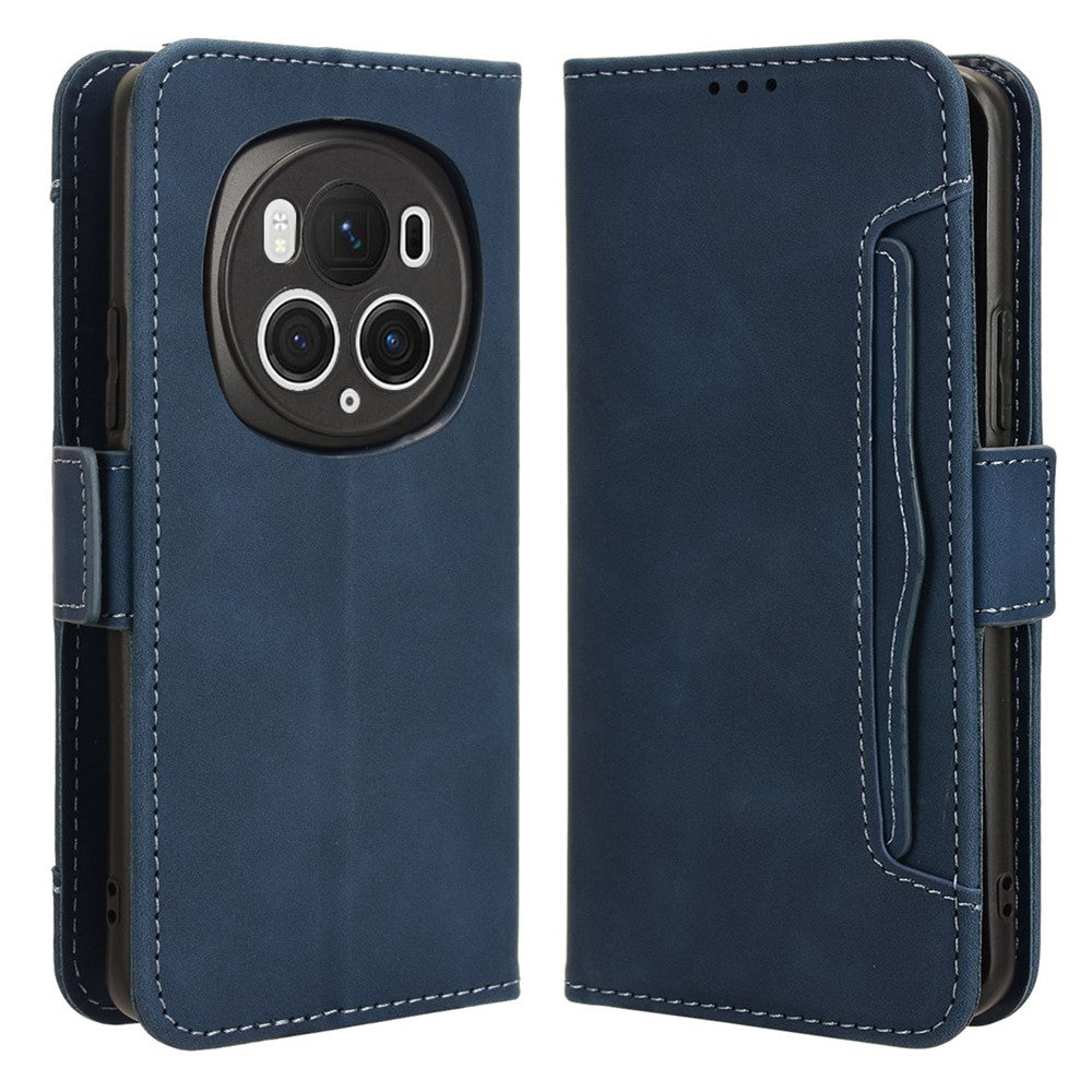 Honor Magic6 Pro 5G Wallet-Handyhülle – Mit Ständer & mehreren Kartenfächern