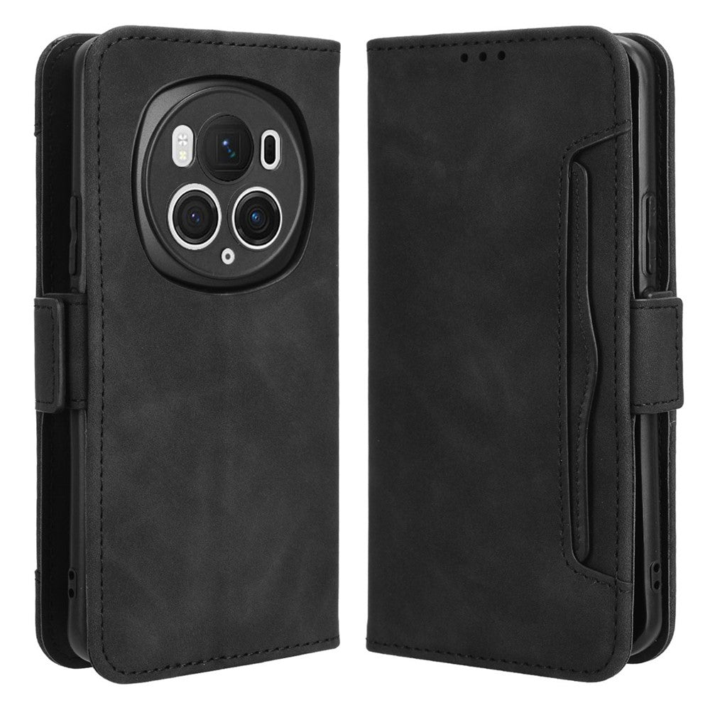 Honor Magic6 Pro 5G Wallet-Handyhülle – Mit Ständer & mehreren Kartenfächern