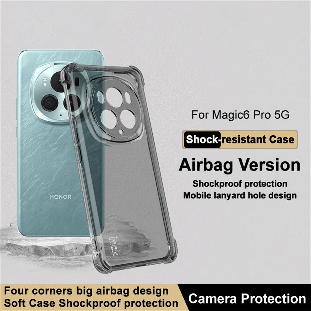 Honor Magic6 Pro 5G Transparente Handyhülle – Schlank, mit Airbag-Schutz