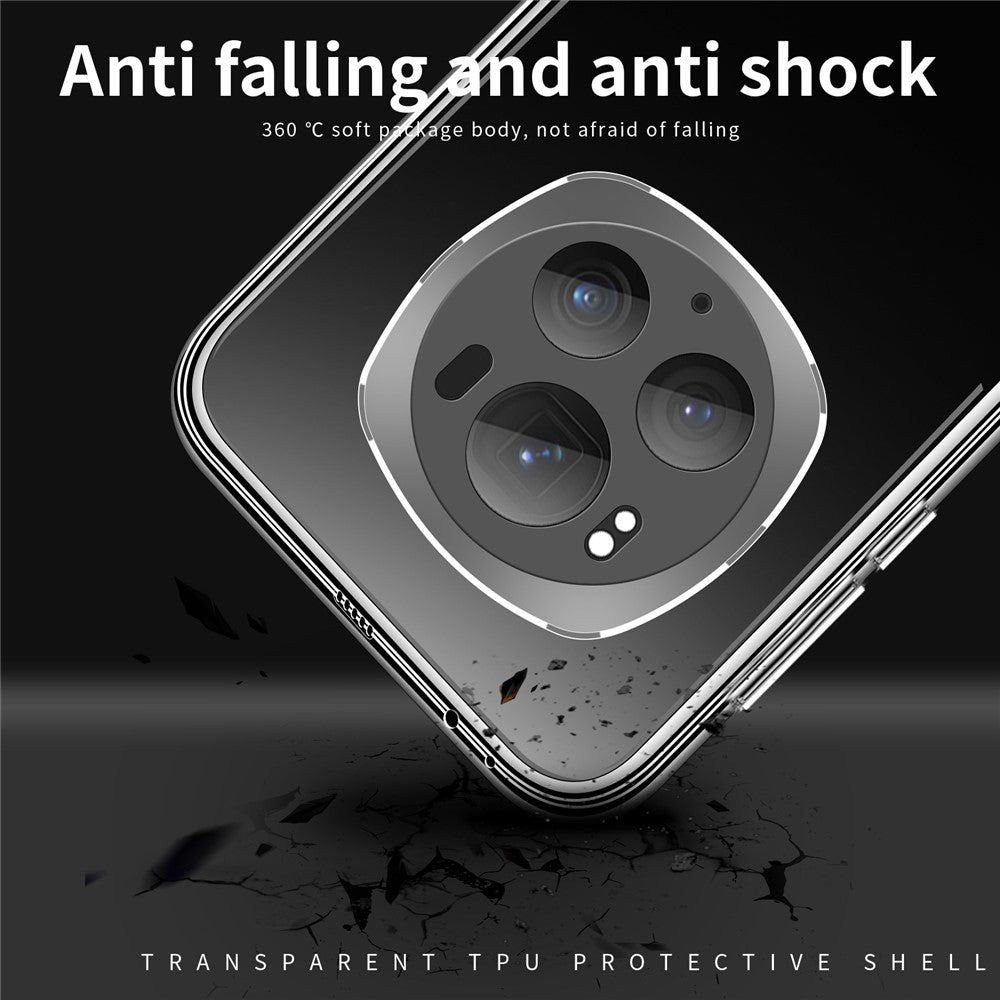 Honor Magic6 Pro 5G Transparente Handyhülle – flexible TPU-Schutzhülle