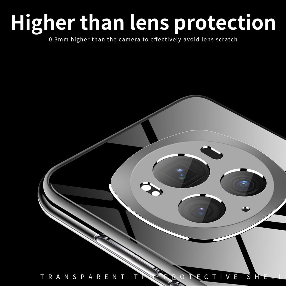 Honor Magic6 Pro 5G Transparente Handyhülle – flexible TPU-Schutzhülle