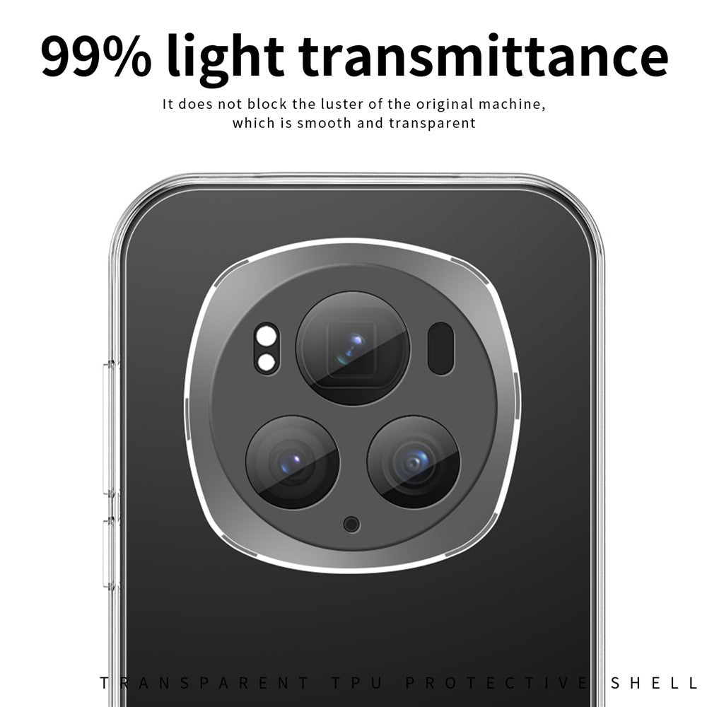Honor Magic6 Pro 5G Transparente Handyhülle – flexible TPU-Schutzhülle