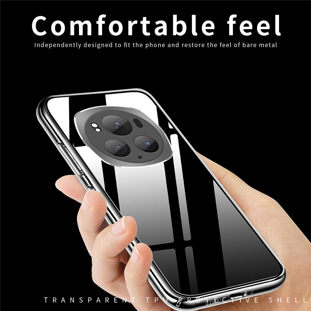 Honor Magic6 Pro 5G Transparente Handyhülle – flexible TPU-Schutzhülle