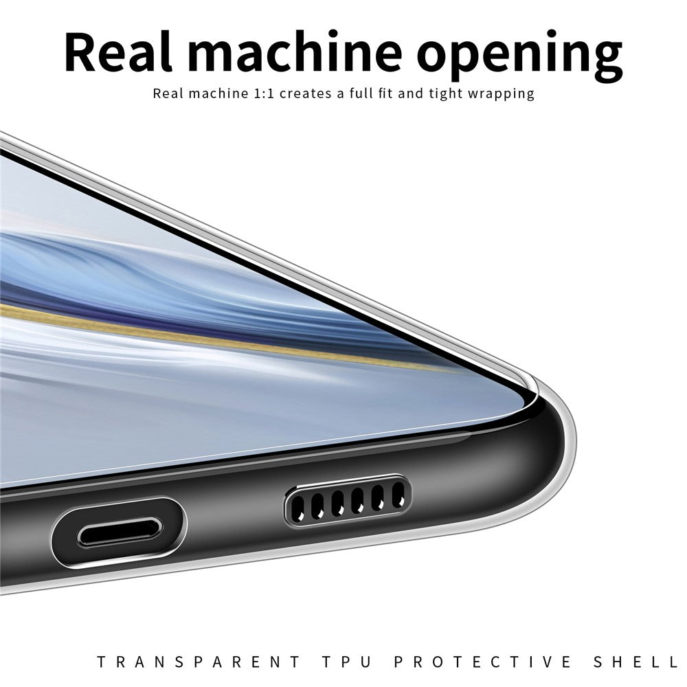 Honor Magic6 Pro 5G Transparente Handyhülle – flexible TPU-Schutzhülle