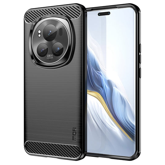 Honor Magic6 Pro 5G Handyhülle – TPU-Hülle mit Carbonfaser-Textur