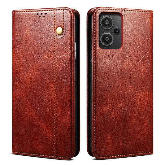 Xiaomi Redmi Note 13 Pro+ 5G Wallet-Handyhülle – Waxy Crazy Horse Textur