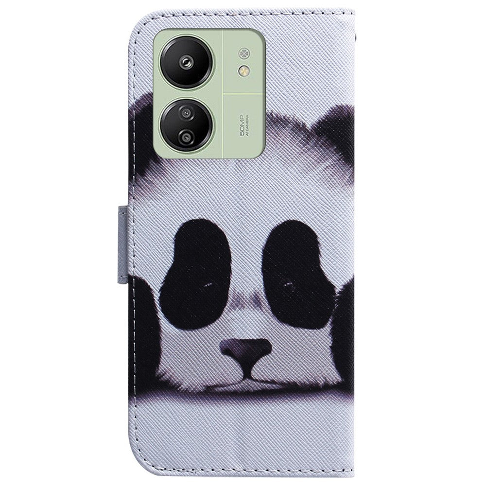 For Xiaomi Redmi 13C 4G / 13C 5G / Poco C65 4G / Poco M6 5G / 13R 5G Case PU Leather Wallet Stand Cover