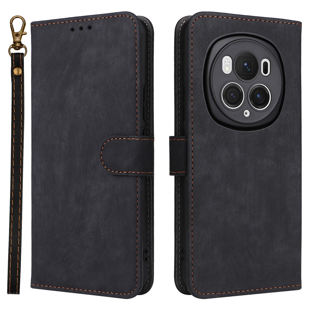 Honor Magic6 Pro 5G Wallet-Handyhülle – RFID-blockierend, aus PU-Leder