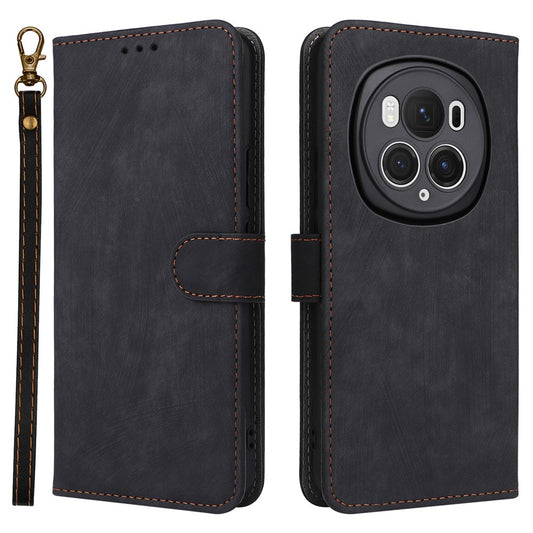 Honor Magic6 Pro 5G Wallet-Handyhülle – RFID-blockierend, aus PU-Leder