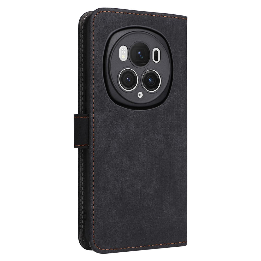 Honor Magic6 Pro 5G Wallet-Handyhülle – RFID-blockierend, aus PU-Leder