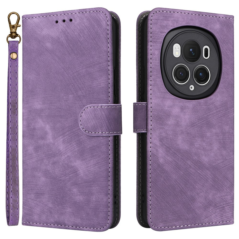 Honor Magic6 Pro 5G Wallet-Handyhülle – RFID-blockierend, aus PU-Leder
