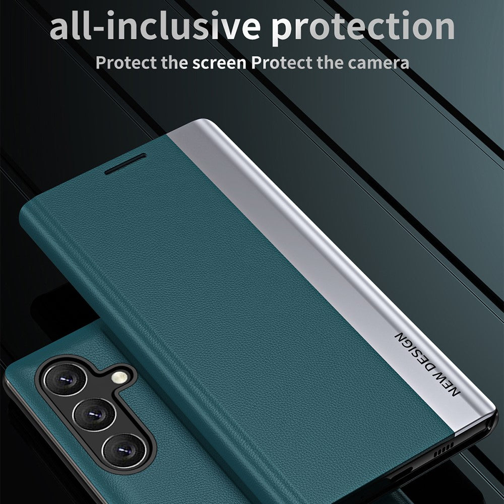 Galaxy A25 5G Klappbare Hülle – elegant, stoßfest, mit Ständer & galvanisierter Oberfläche