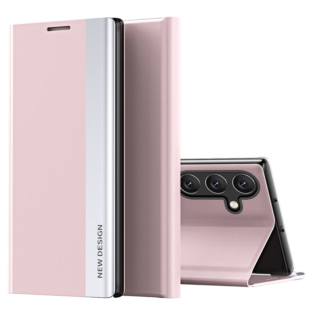 Galaxy A25 5G Klappbare Hülle – elegant, stoßfest, mit Ständer & galvanisierter Oberfläche