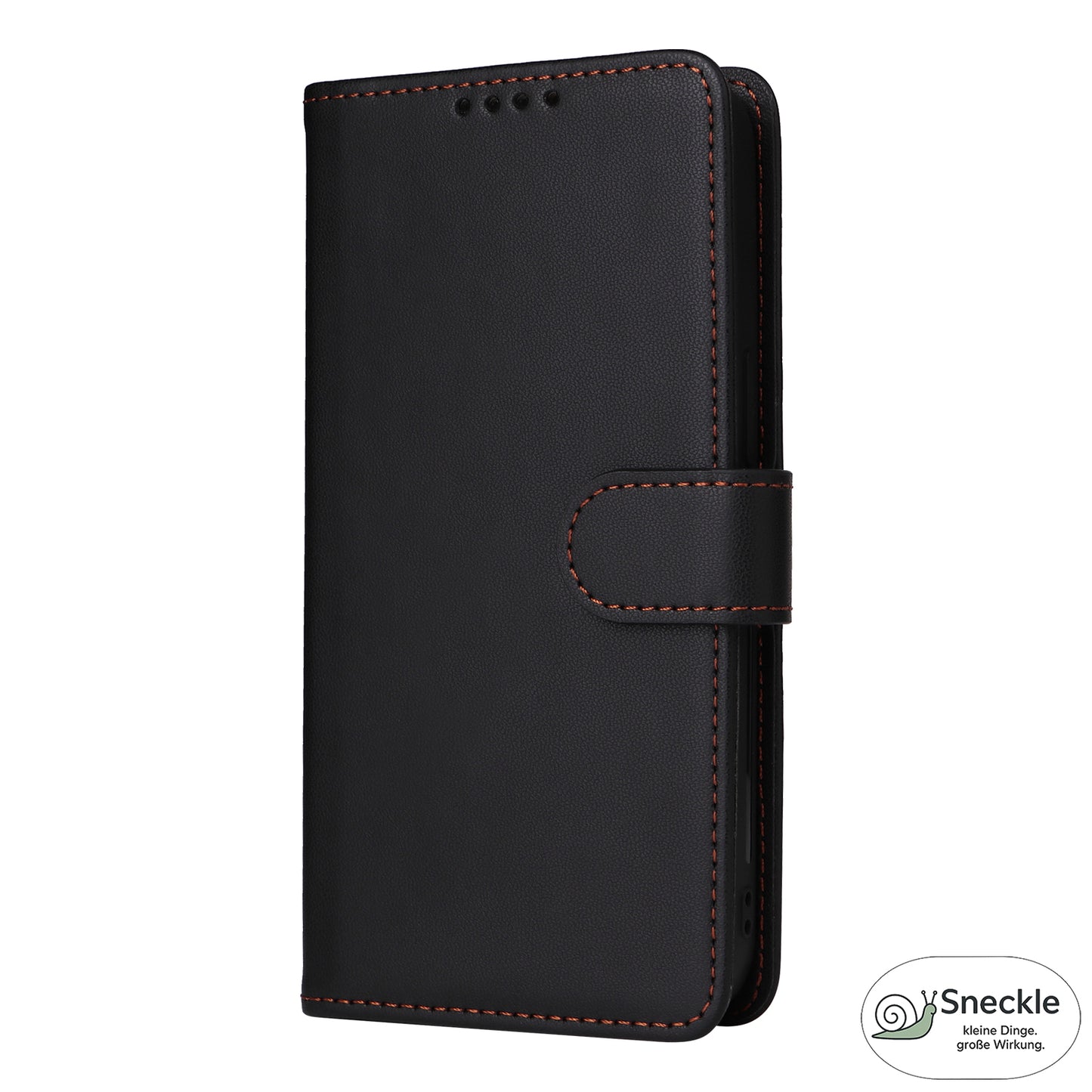 Galaxy A73 5G Leder-Wallet-Hülle – Magnetisch
