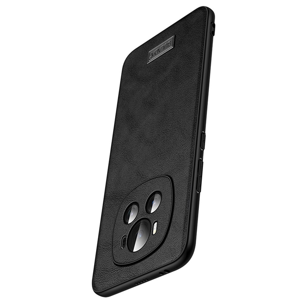 Honor Magic6 Pro 5G Handyhülle – Aus PU-Leder, beschichtet mit TPU + PC