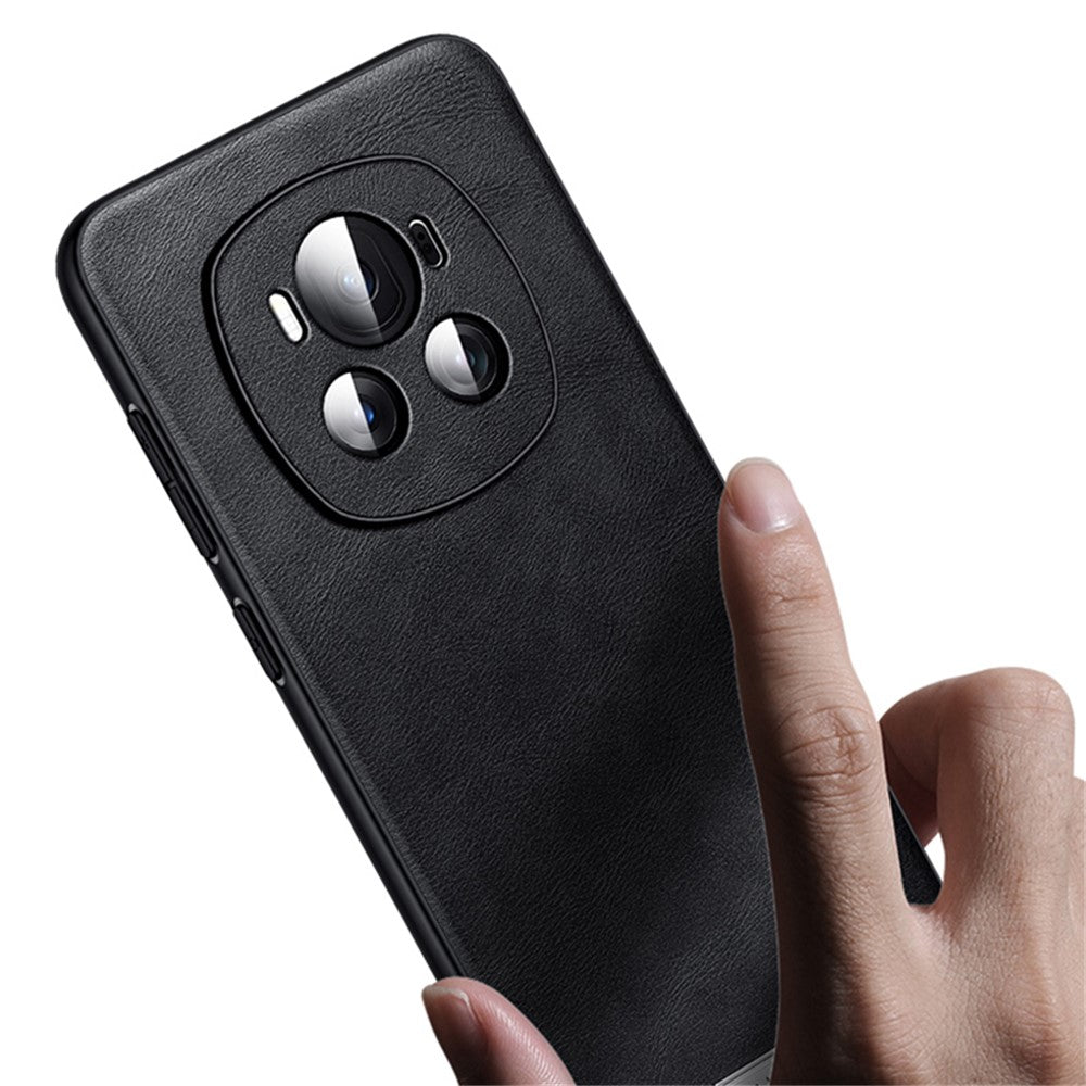 Honor Magic6 Pro 5G Handyhülle – Aus PU-Leder, beschichtet mit TPU + PC
