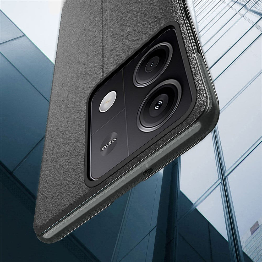 For Xiaomi Redmi Note 13 5G Phone Case Folio Flip PU Leather Stand Cover