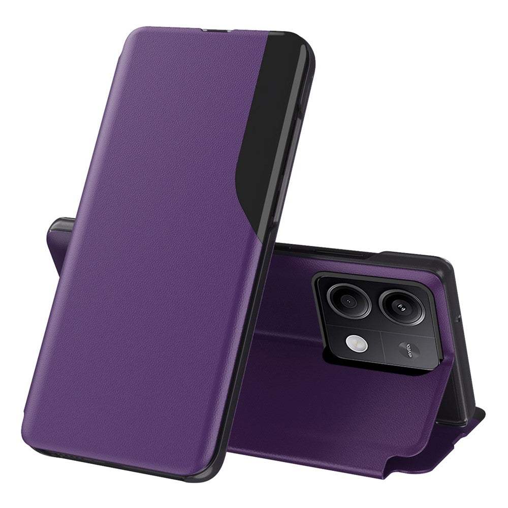 For Xiaomi Redmi Note 13 5G Phone Case Folio Flip PU Leather Stand Cover