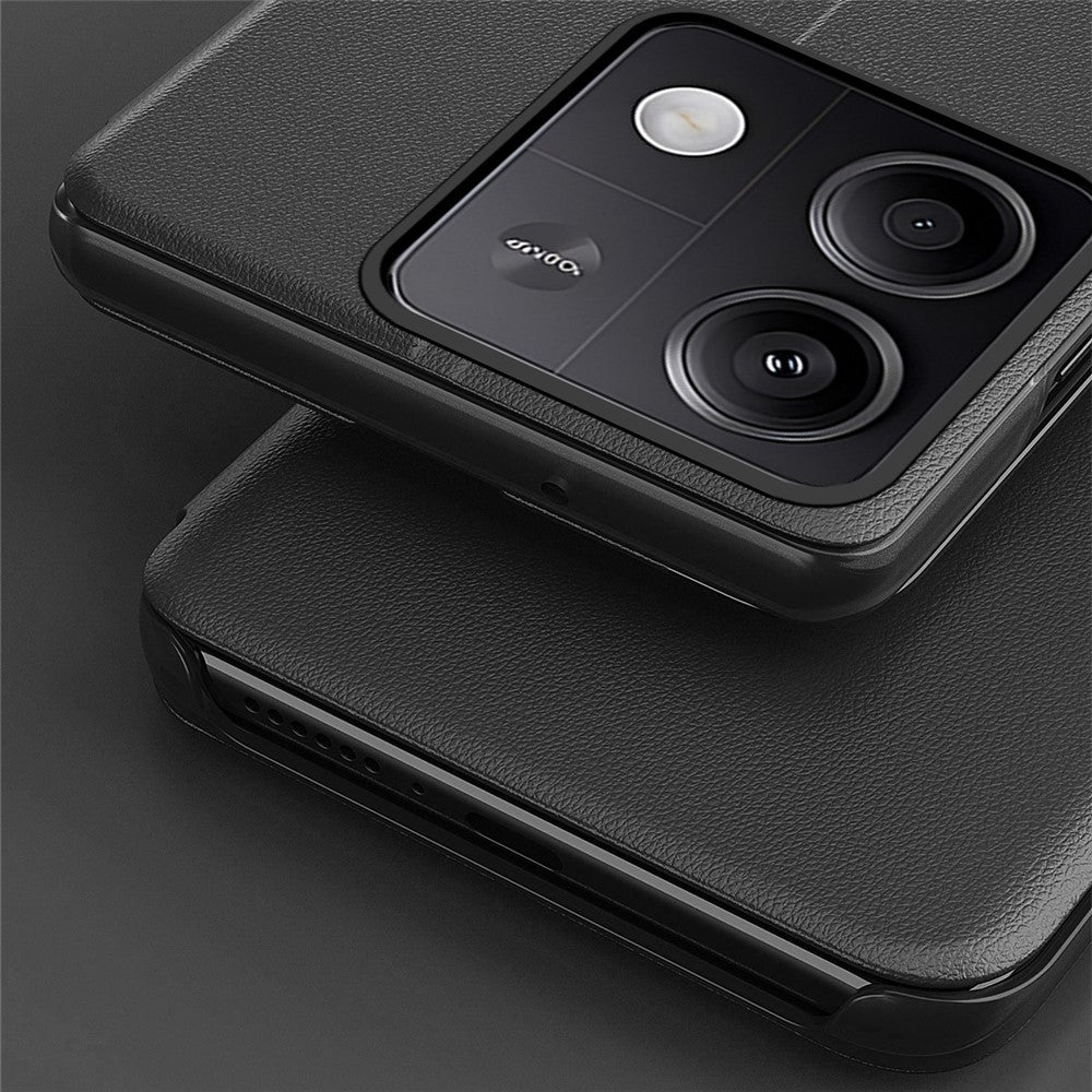 For Xiaomi Redmi Note 13 Pro 5G / Poco X6 5G Phone Case Folio Flip PU Leather Stand Cover