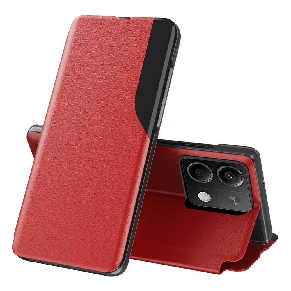For Xiaomi Redmi Note 13 Pro 5G / Poco X6 5G Phone Case Folio Flip PU Leather Stand Cover