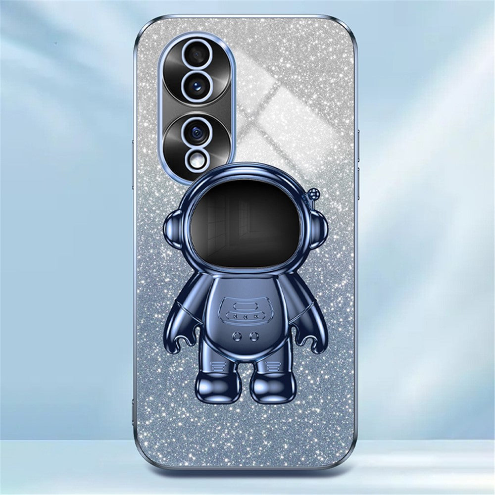 For Honor 70 5G Kickstand Case PC+TPU Astronaut Design Phone Back Cover