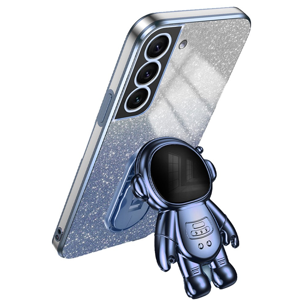 Galaxy S22 Plus 5G Hülle – Kratzfest – Mit Astronaut-Ständer