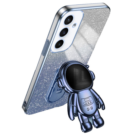 Galaxy S23 FE Hülle – Kratzfest – Mit Astronaut-Ständer