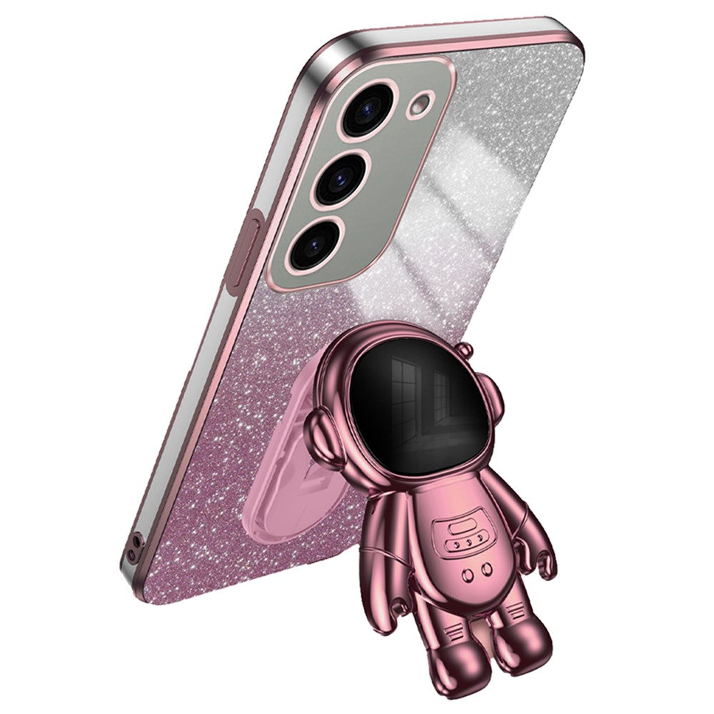 Galaxy S23 Plus Hülle – Kratzfest – Mit Astronaut-Ständer