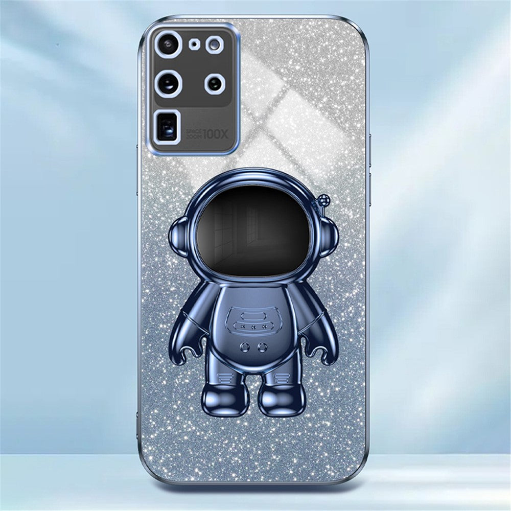 Galaxy S20 Ultra Hülle – Kratzfest – Mit Astronaut-Ständer