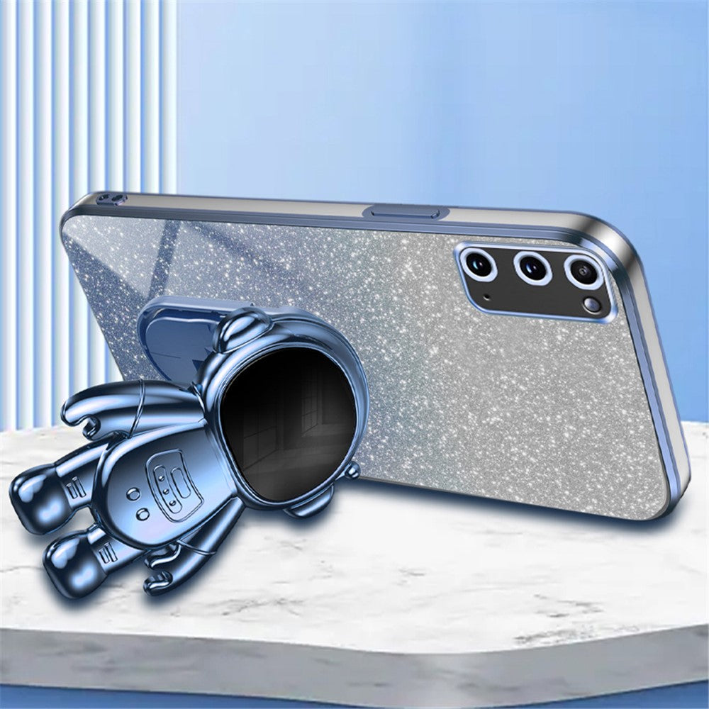 Galaxy S20 4G/5G Hülle – Kratzfest – Mit Astronaut-Ständer