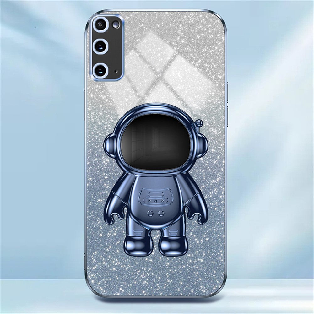 Galaxy S20 4G/5G Hülle – Kratzfest – Mit Astronaut-Ständer