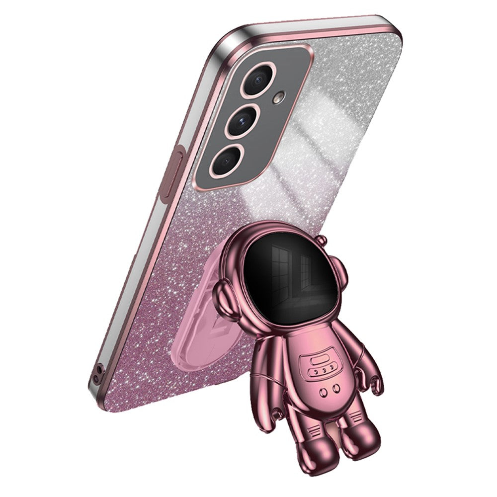 Galaxy A55 5G Hülle – Kratzfest – Mit Astronaut-Ständer