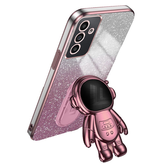 Galaxy A34 5G Hülle – Kratzfest – Mit Astronaut-Ständer