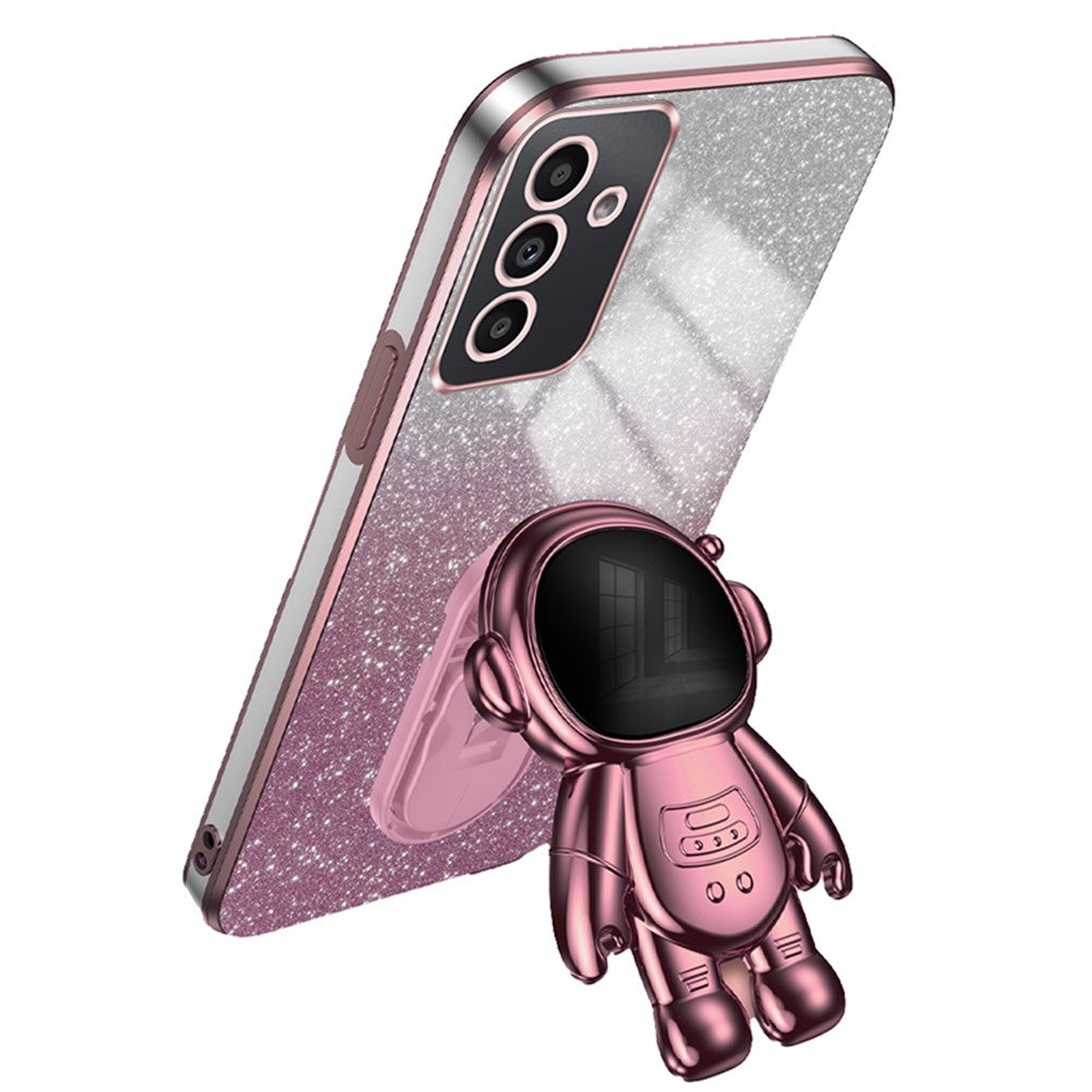 Galaxy A35 5G Hülle – Kratzfest – Mit Astronaut-Ständer