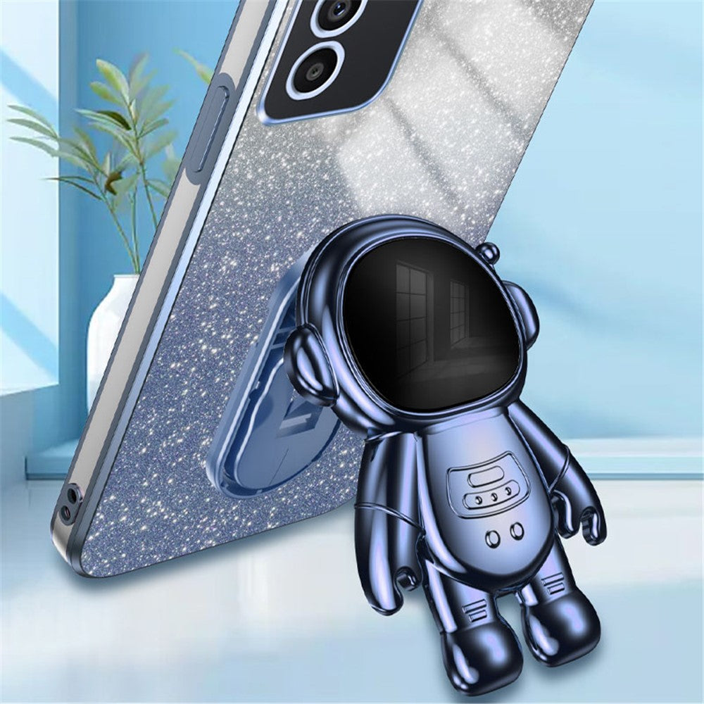 Galaxy A15 4G/5G Hülle – Kratzfest – Mit Astronaut-Ständer