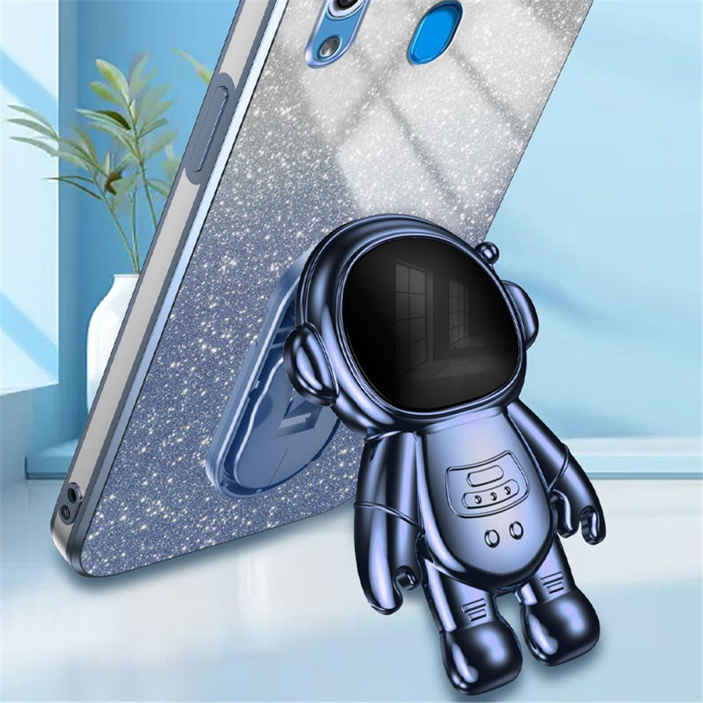 Galaxy A20 / A30 Hülle – Kratzfest – Mit Astronaut-Ständer