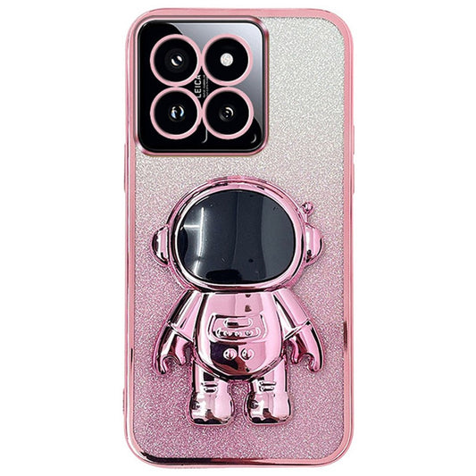 Xiaomi 14 Handyhülle – Fall stoßfest Astronaut Kickstand Galvanik Handy-Abdeckung