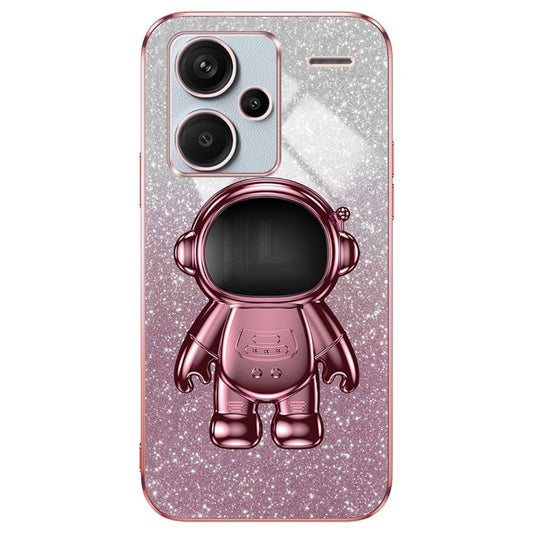 Xiaomi Redmi Note 13 Pro+ 5G Handyhülle – Astronaut Kickstand Anti-Shock Galvanik-Abdeckung