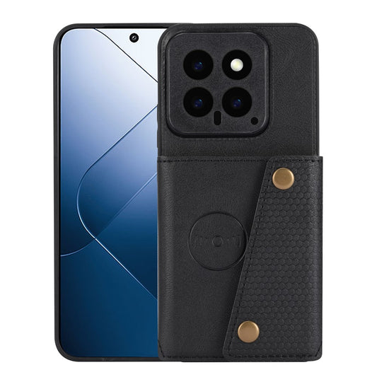 Xiaomi 14 Handyhülle – Kartenhalter PU-Leder beschichtete TPU-Kickstand
