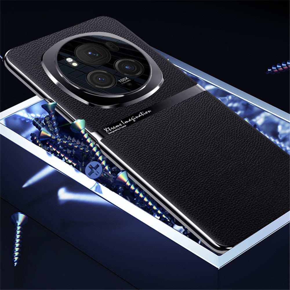 Honor Magic6 Pro 5G Handyhülle – Mit kratzfester Rückseite, aus PU-Leder