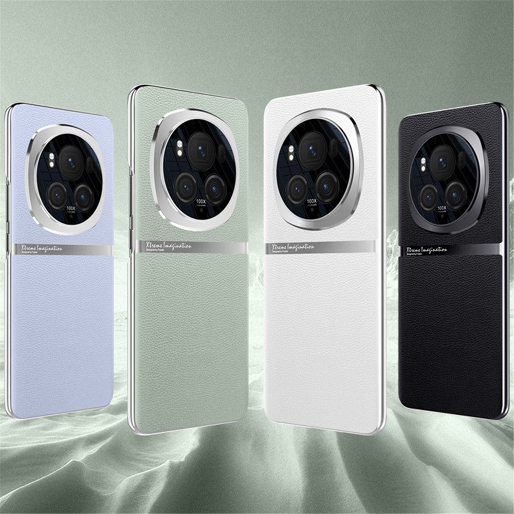 Honor Magic6 Pro 5G Handyhülle – Mit kratzfester Rückseite, aus PU-Leder