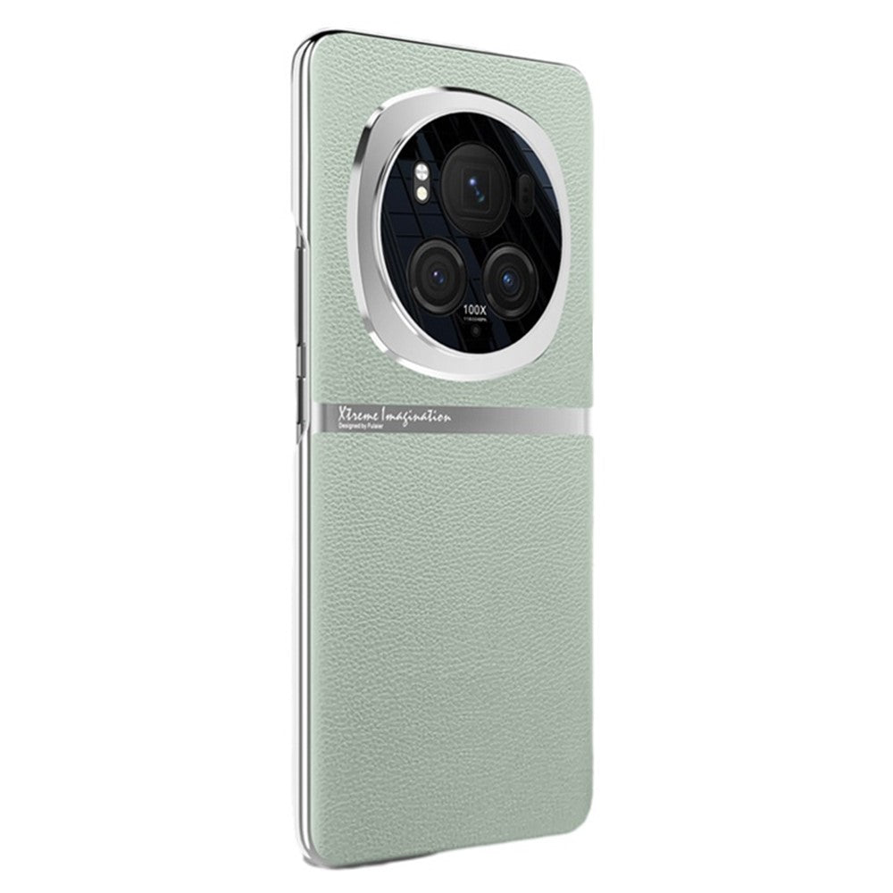 Honor Magic6 Pro 5G Handyhülle – Mit kratzfester Rückseite, aus PU-Leder