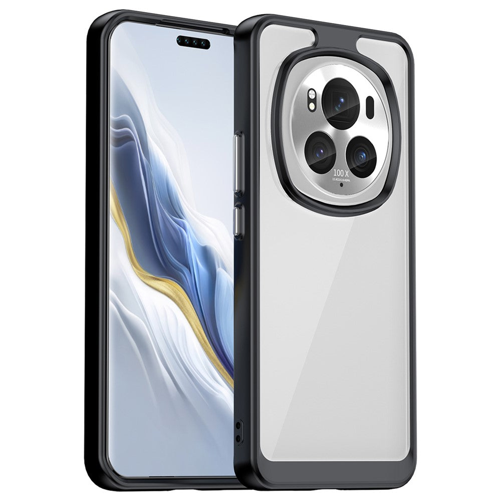 Honor Magic6 Pro 5G Transparente Handyhülle – TPU + Acryl Handy-Rückseite, stoßfest