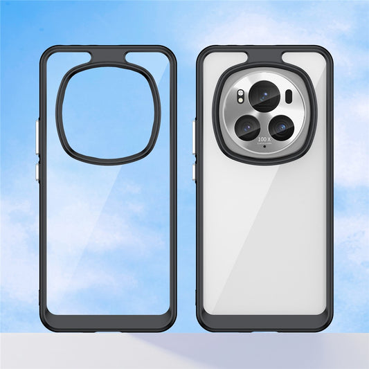 Honor Magic6 Pro 5G Transparente Handyhülle – TPU + Acryl Handy-Rückseite, stoßfest